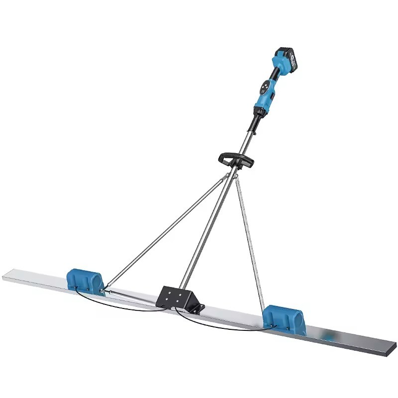 Screed Ruler Blade Powerful Lithium Battery Digital Display Concrete Vibrating Leveling ...